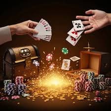 Kontrol permainan Fortune Tiger dengan tombol putar dan pengaturan taruhan